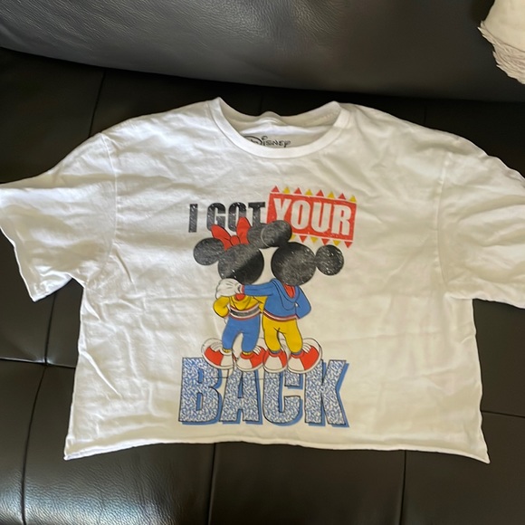 Mickey and Minnie crop top - Picture 1 of 4